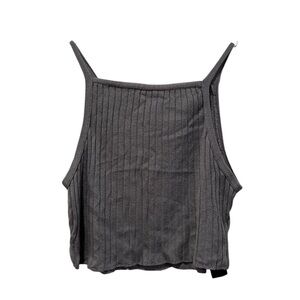 🧁Reclaimed Vintage Gray Tank Top Summer Coquette Cottagecore Cute Spring